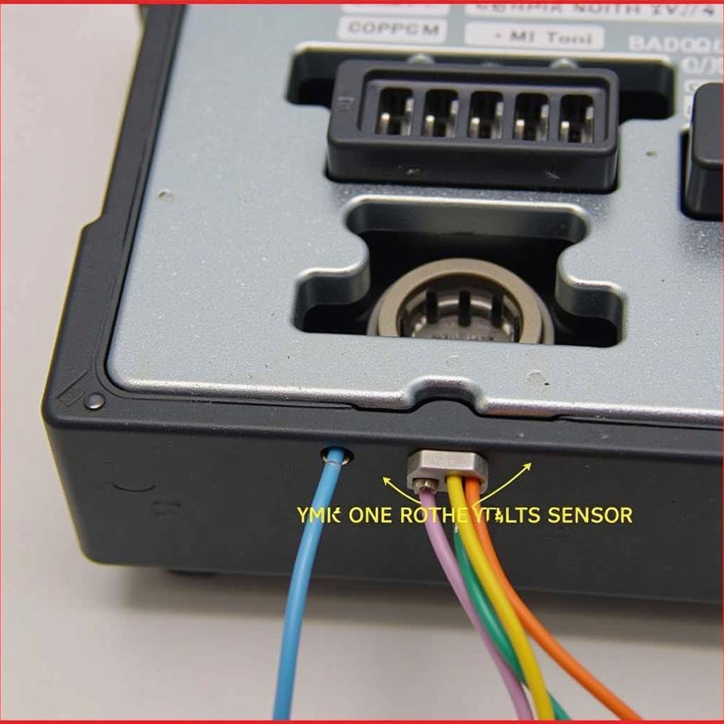 VW ABS Module showing location of internal pressure sensor