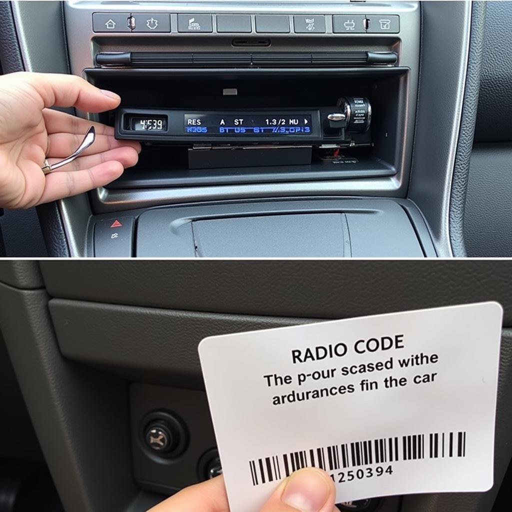 2000 Audi A6 Radio Code Location