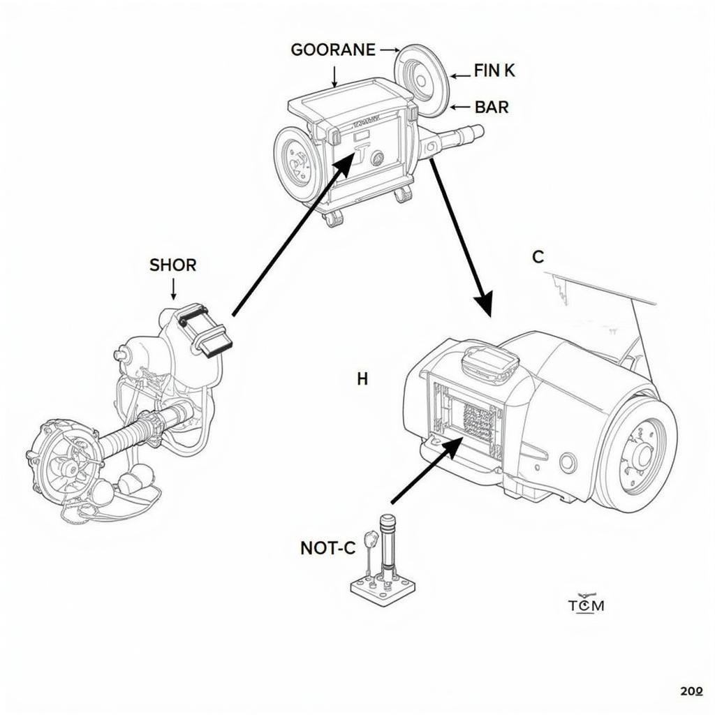 Transmission System Diagram for a 2002 VW Beetle