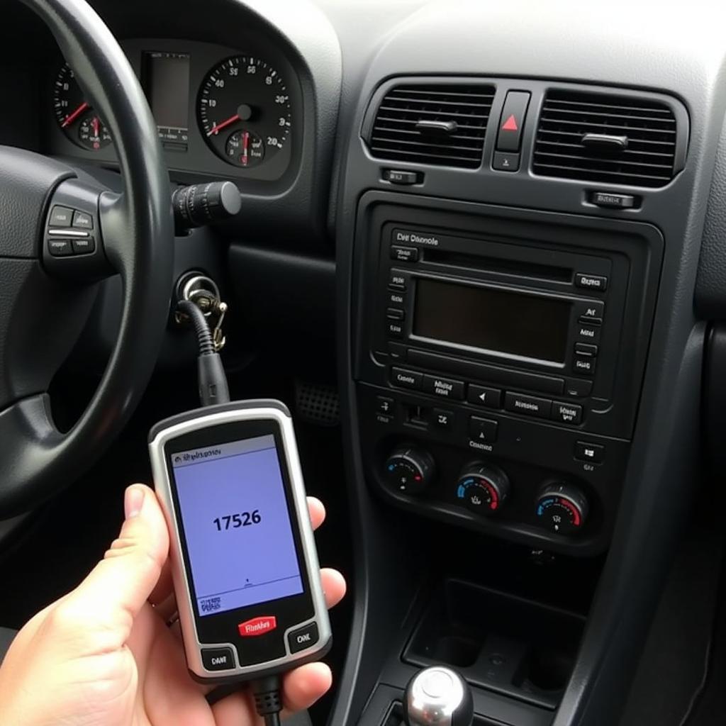 Using an OBD-II Scanner to Diagnose the 17526 Code on a 2002 VW Jetta