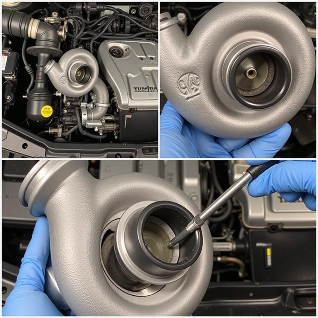 2005 VW Beetle Turbocharger Inspection for Damage