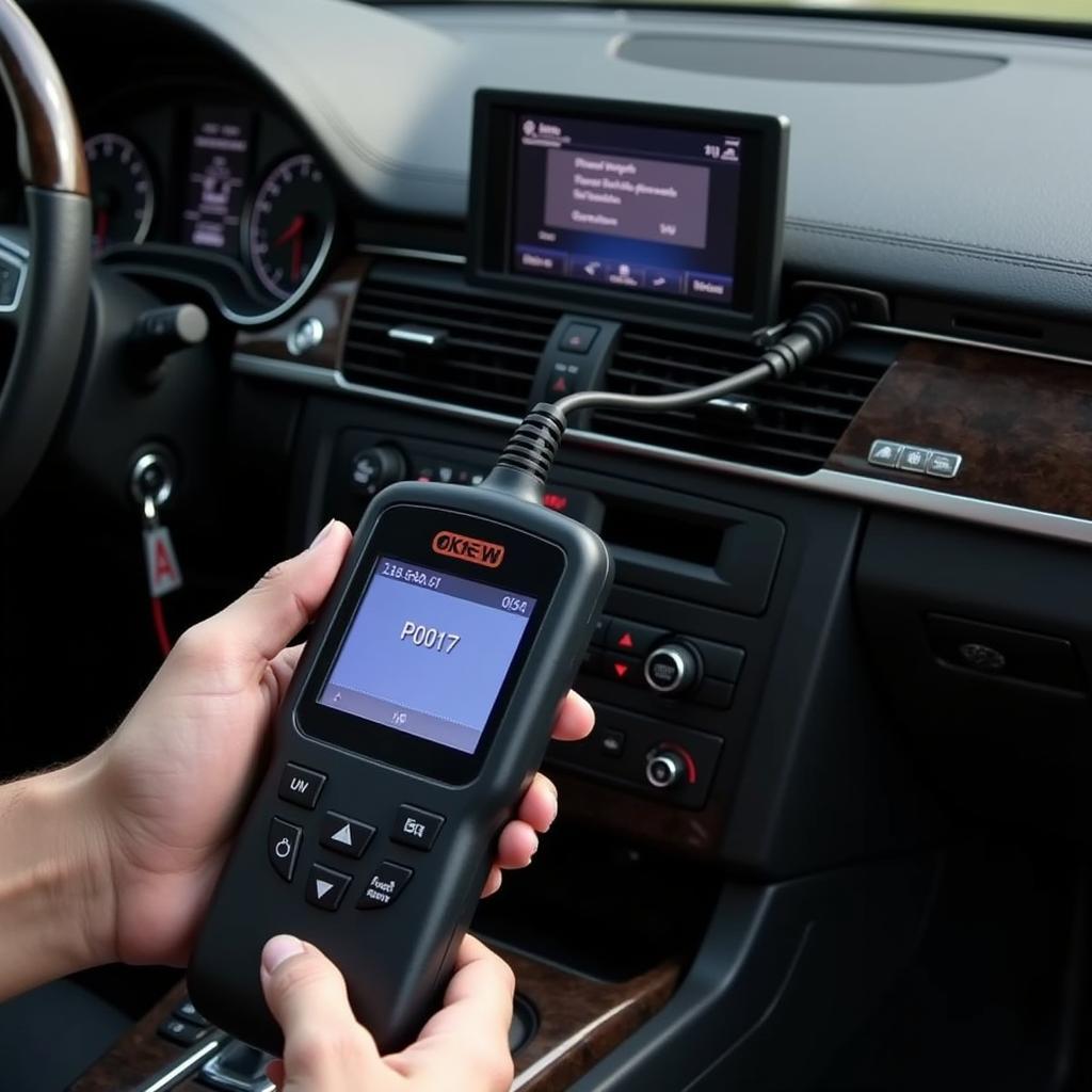 Using an OBD-II Scan Tool on a 2006 Audi A8