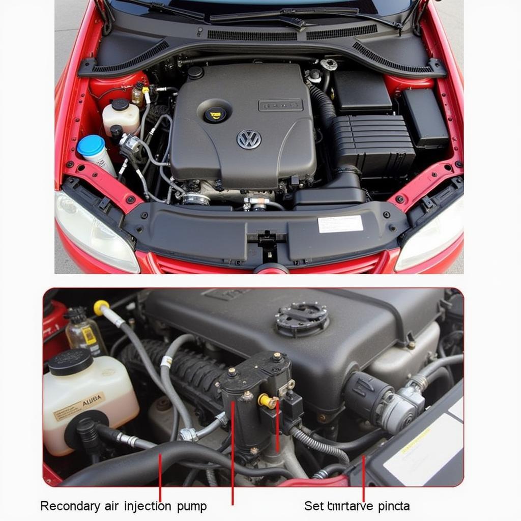 2006 VW Jetta SAI Pump Location