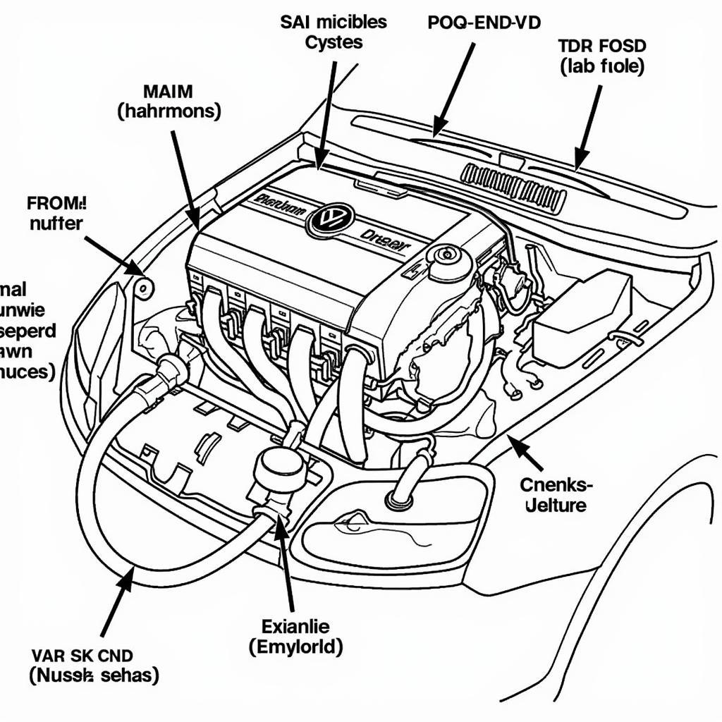 2006 VW Jetta SAI System Diagram