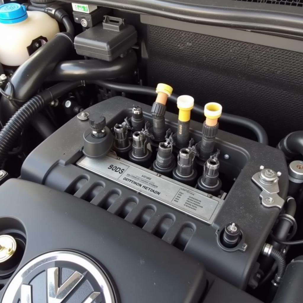 2010 VW GTI engine with P0304 code