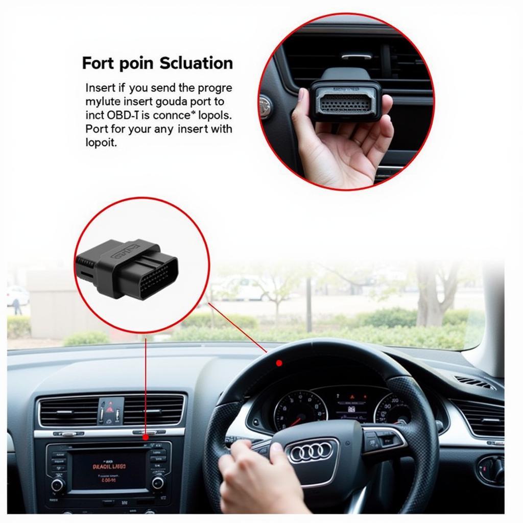 Connecting an OBD-II Scanner to a 2012 Audi A4