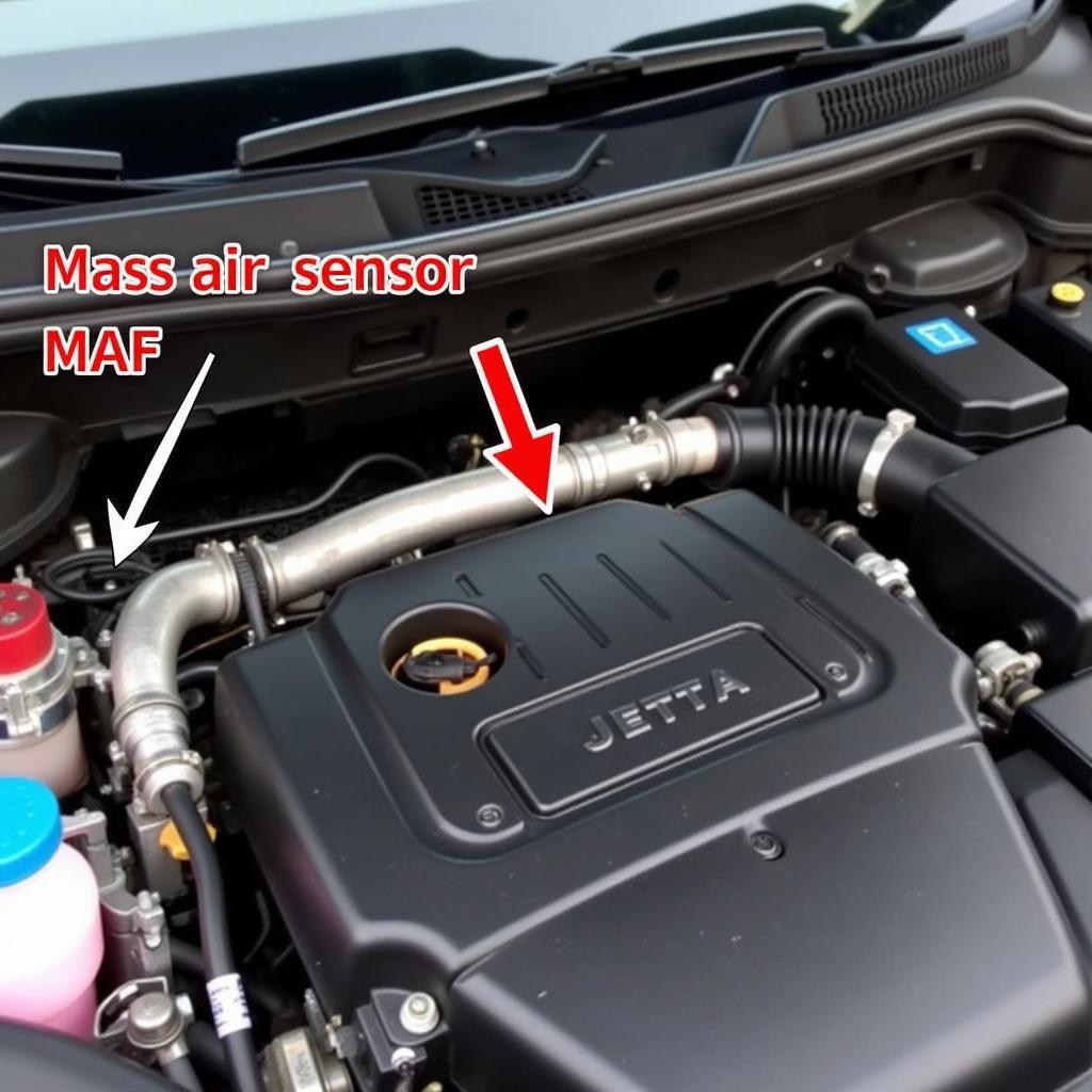 2012 VW Jetta MAF Sensor Location