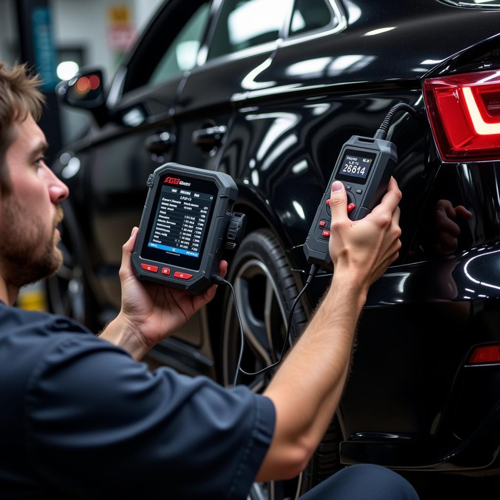 Using Diagnostic Equipment on a 2018 Audi RS3