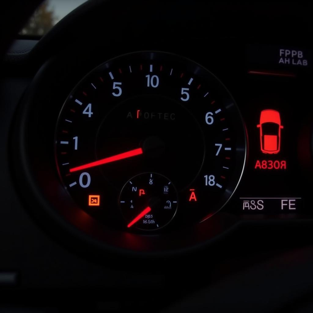 Audi A3 8P Dashboard Warning Lights