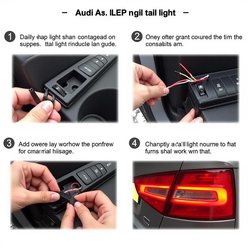 Replacing an Audi A3 8P LED Tail Light