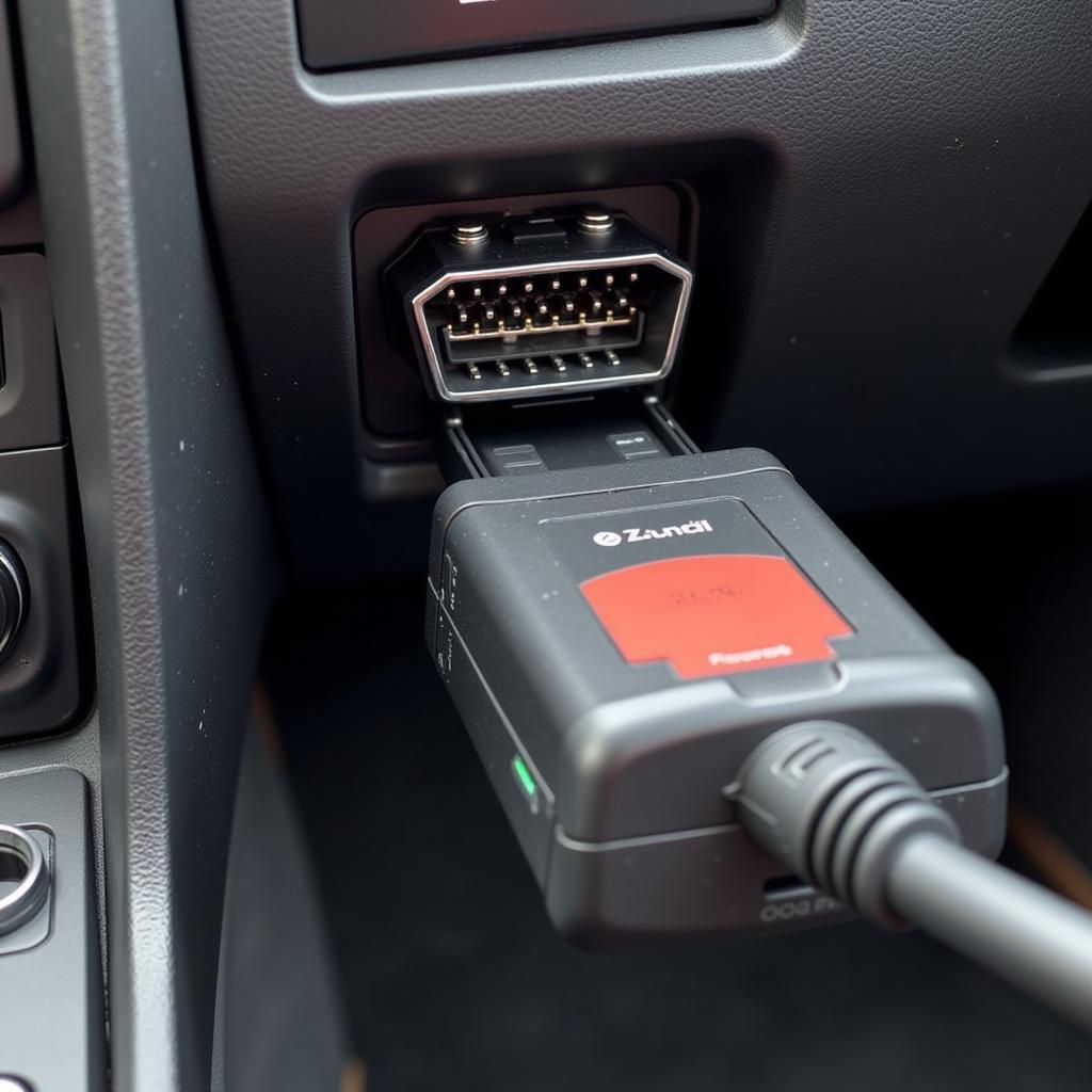 Audi A3 8P OBD-II Port Connection