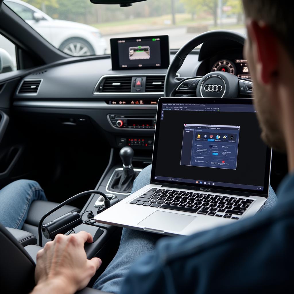 Audi A3 8V connected to VCDS