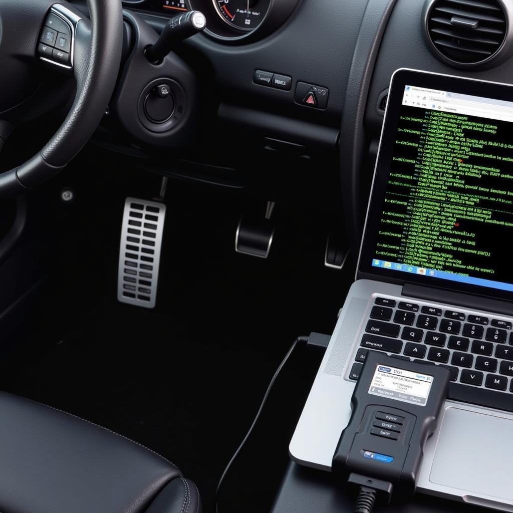 Audi A3 with VCDS Scanner