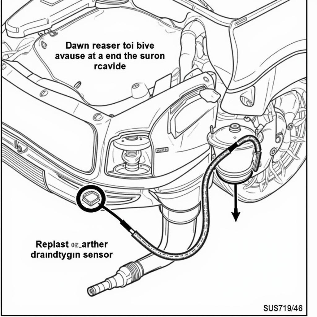 Audi A4 01316 Fault Code - Oxygen Sensor Location