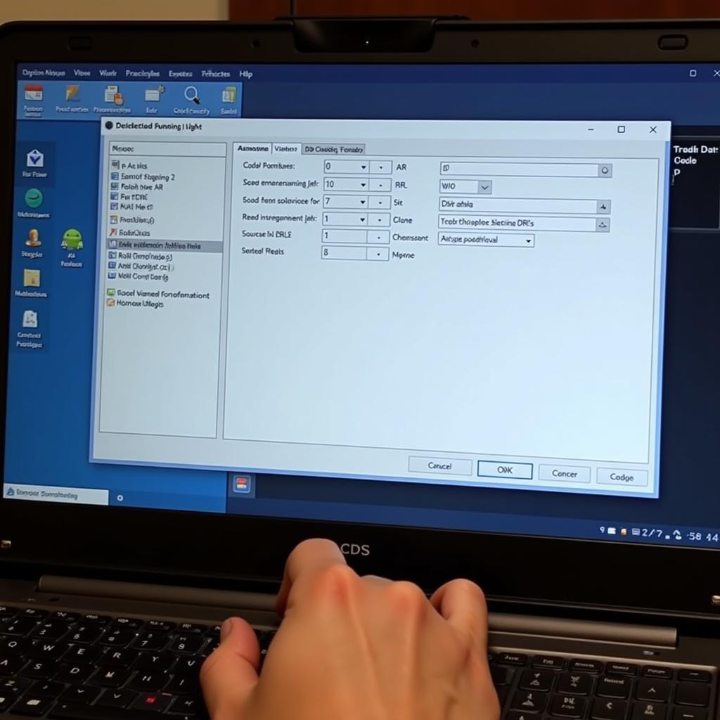 Audi A4 B6 VCDS coding interface for DRL adjustments