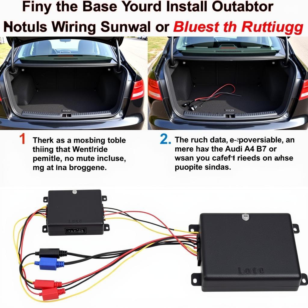 Audi A4 B7 RNS-E Bluetooth Module Installation