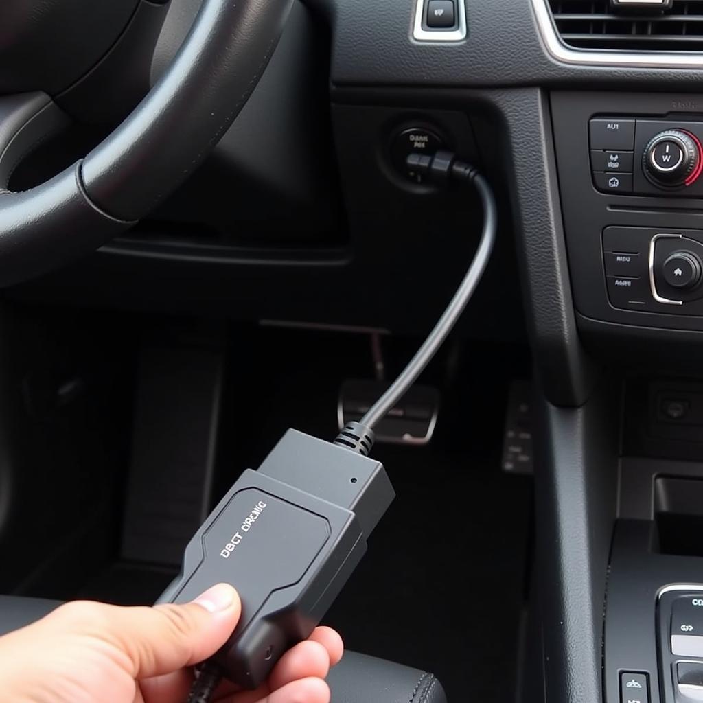 Connecting VCDS to Audi A4 B8