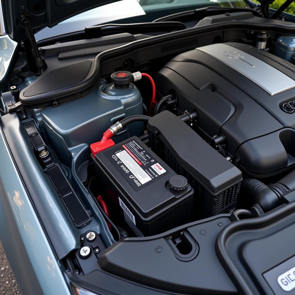 Audi A4 Battery Location