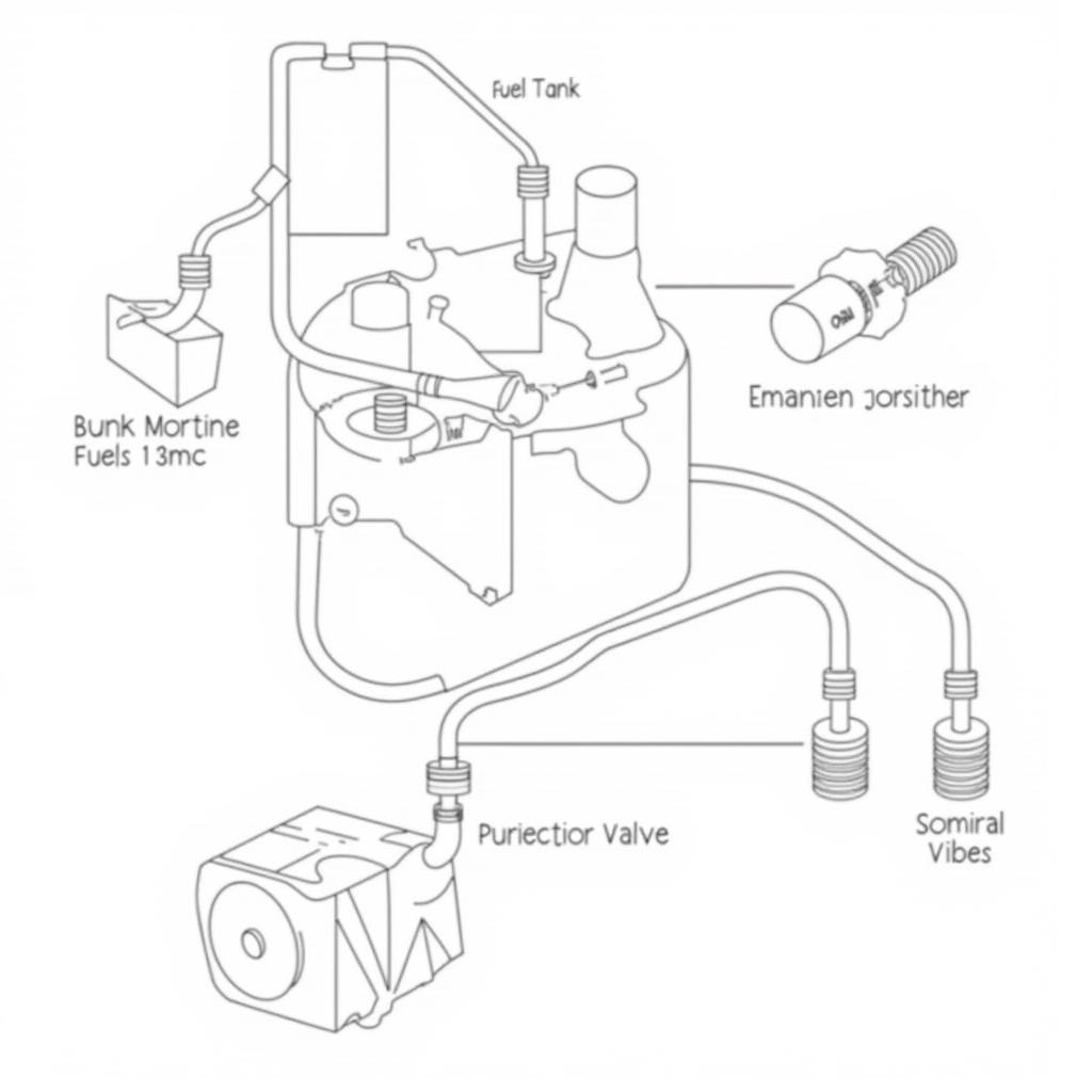 Audi A4 EVAP System Diagram