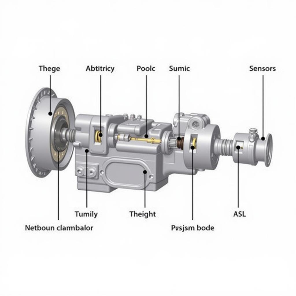 Audi A4 Gearbox Components