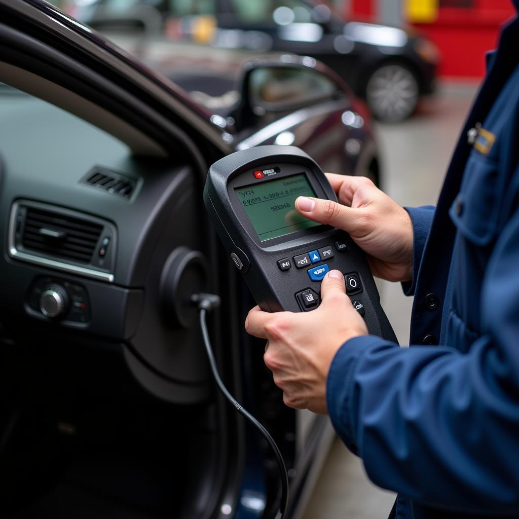 Using an OBD-II Scanner on Audi A4