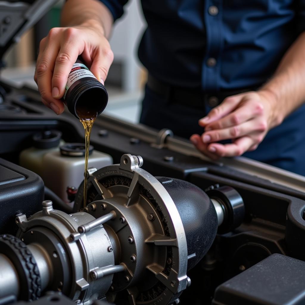 Changing Transmission Fluid on Audi A4