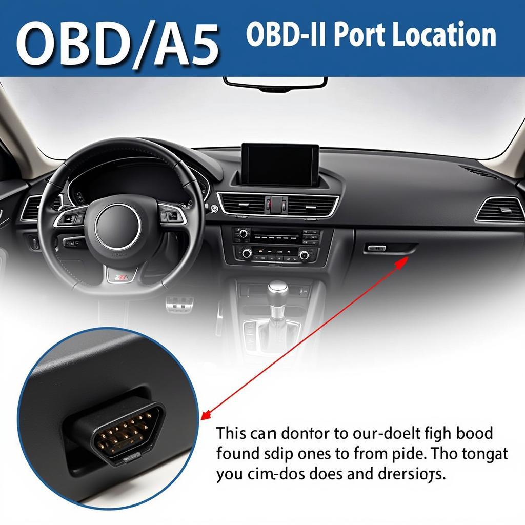 Audi A5 Diagnostic Port