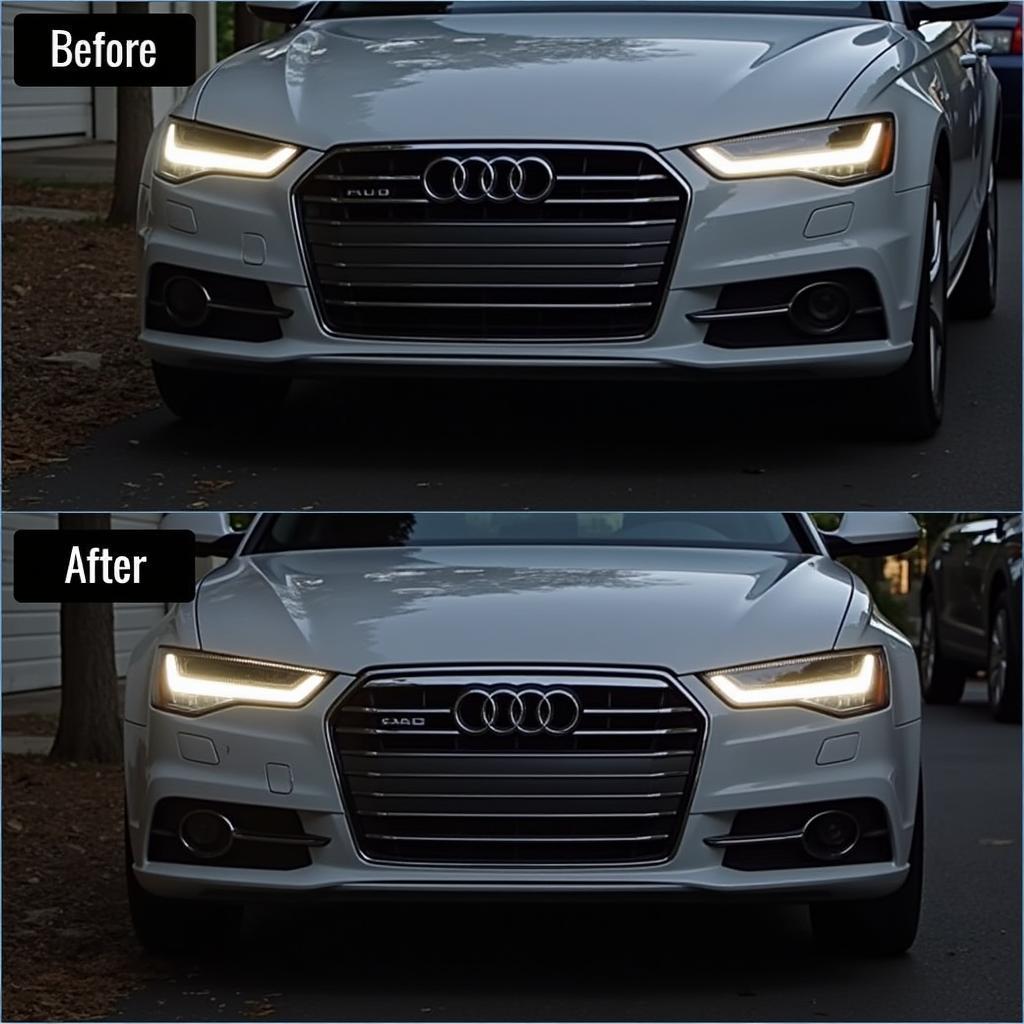 Audi A6 C5 Headlight Options