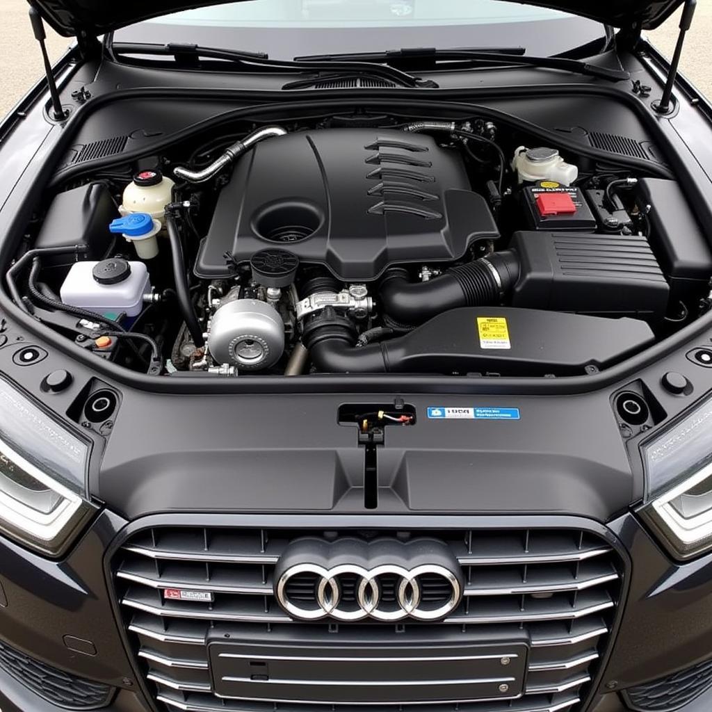 Audi A6 C6 Engine Bay