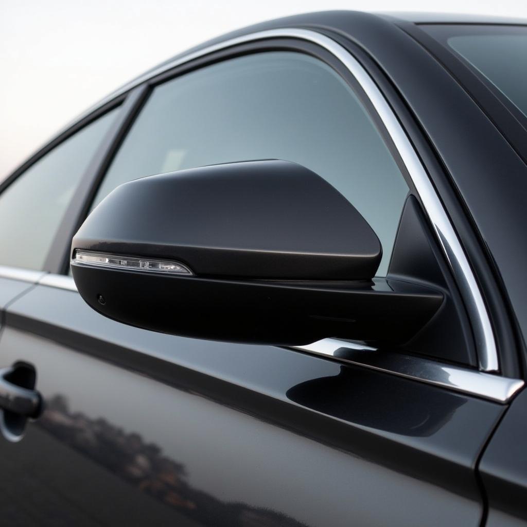 Audi A6 C6 with Folding Mirrors