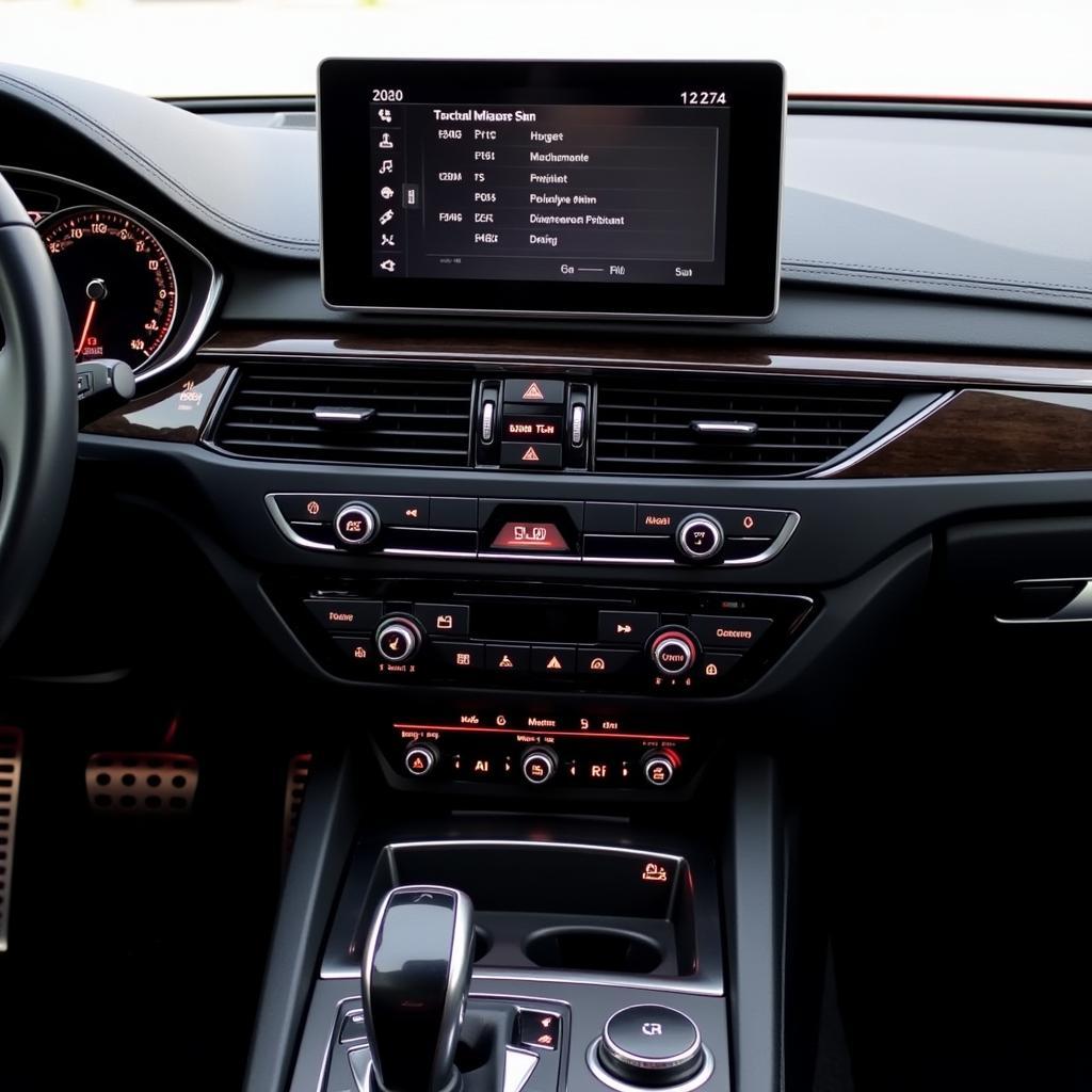 Audi A6 C7 Interior Dashboard