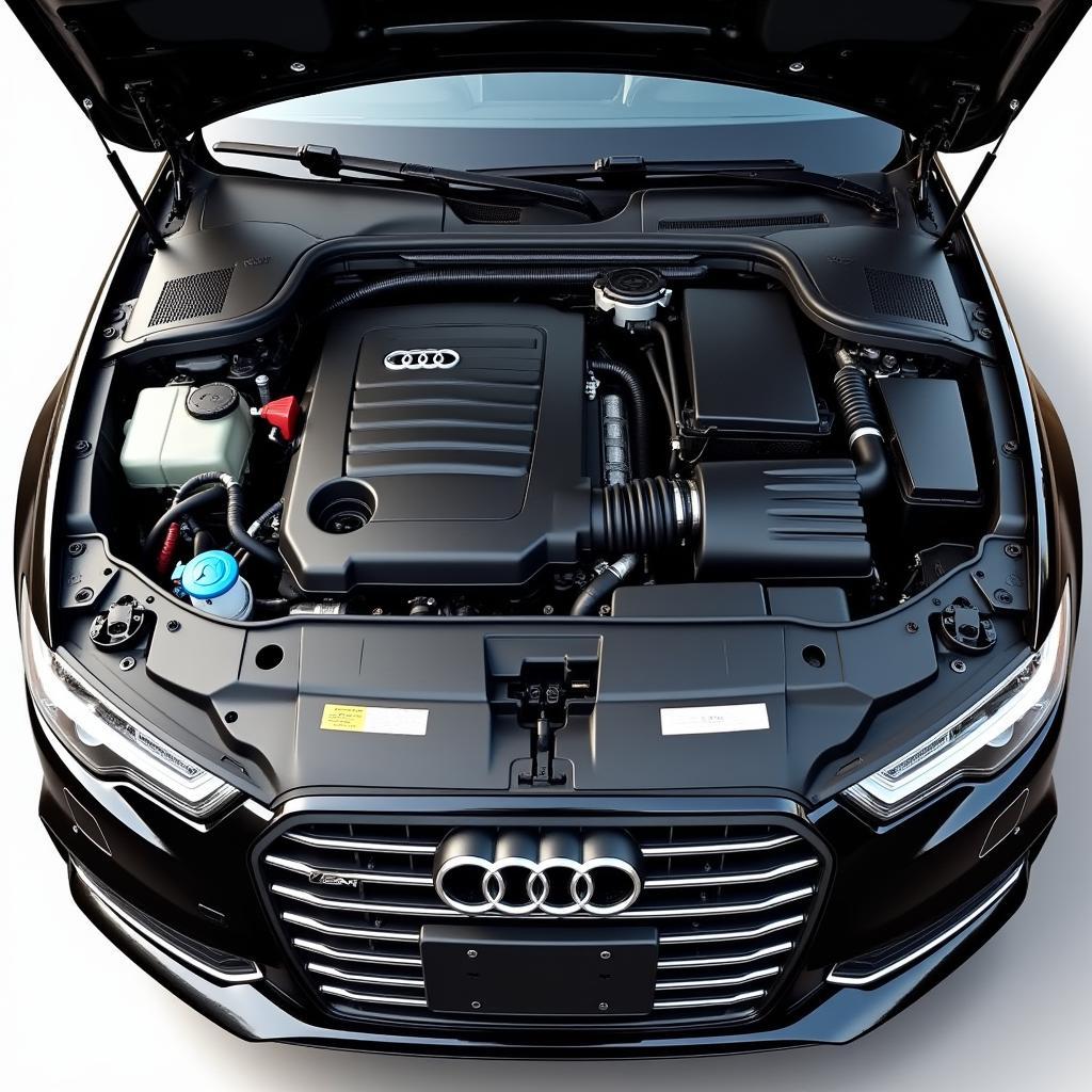 Audi A6 Engine Bay