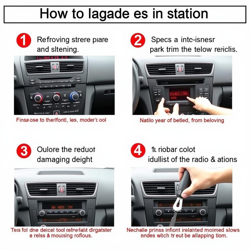 Audi A6 Radio Removal Process