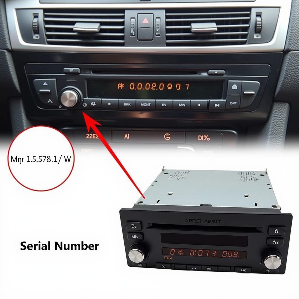 Audi A6 Radio Serial Number Location