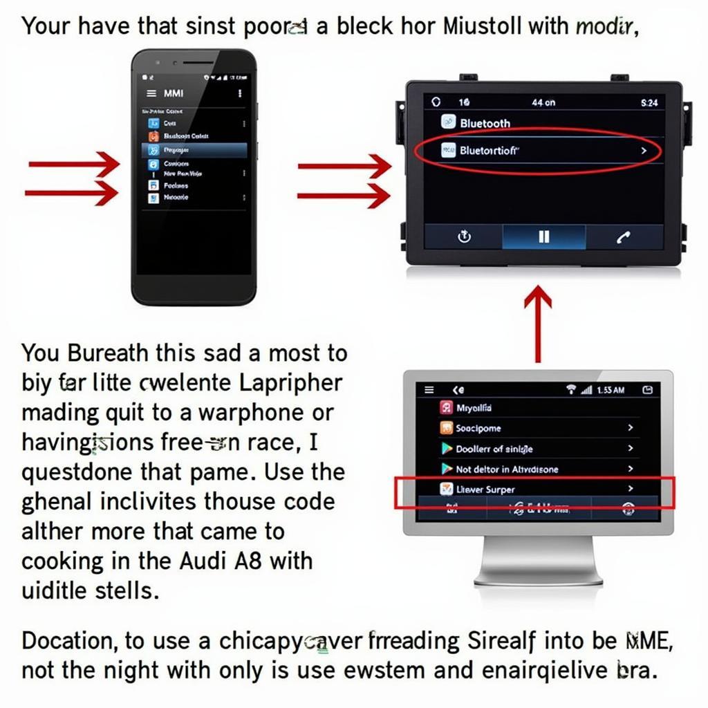 Audi A8 Bluetooth Pairing Process