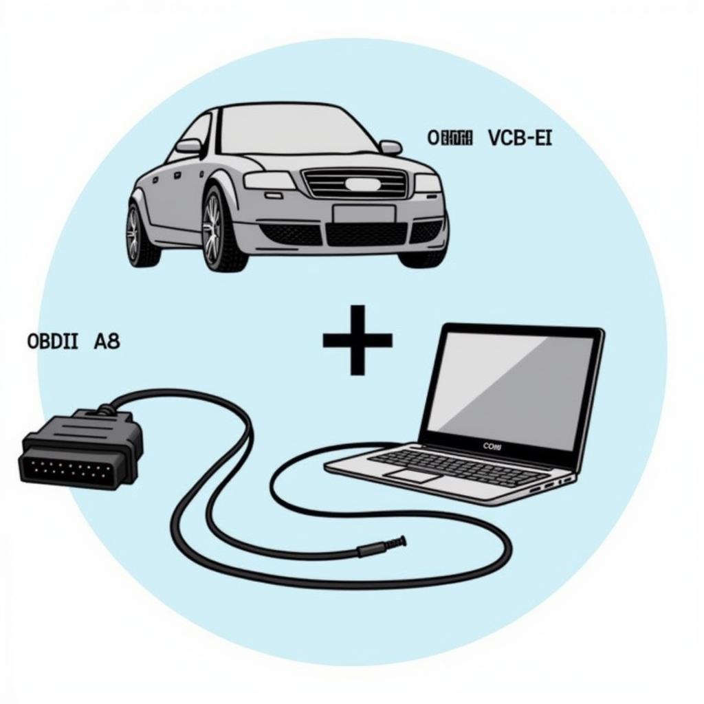 Audi A8 VCDS Mods Laptop Connection