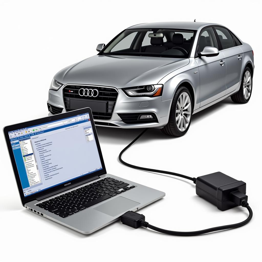 Audi Connected to Laptop with VCDS