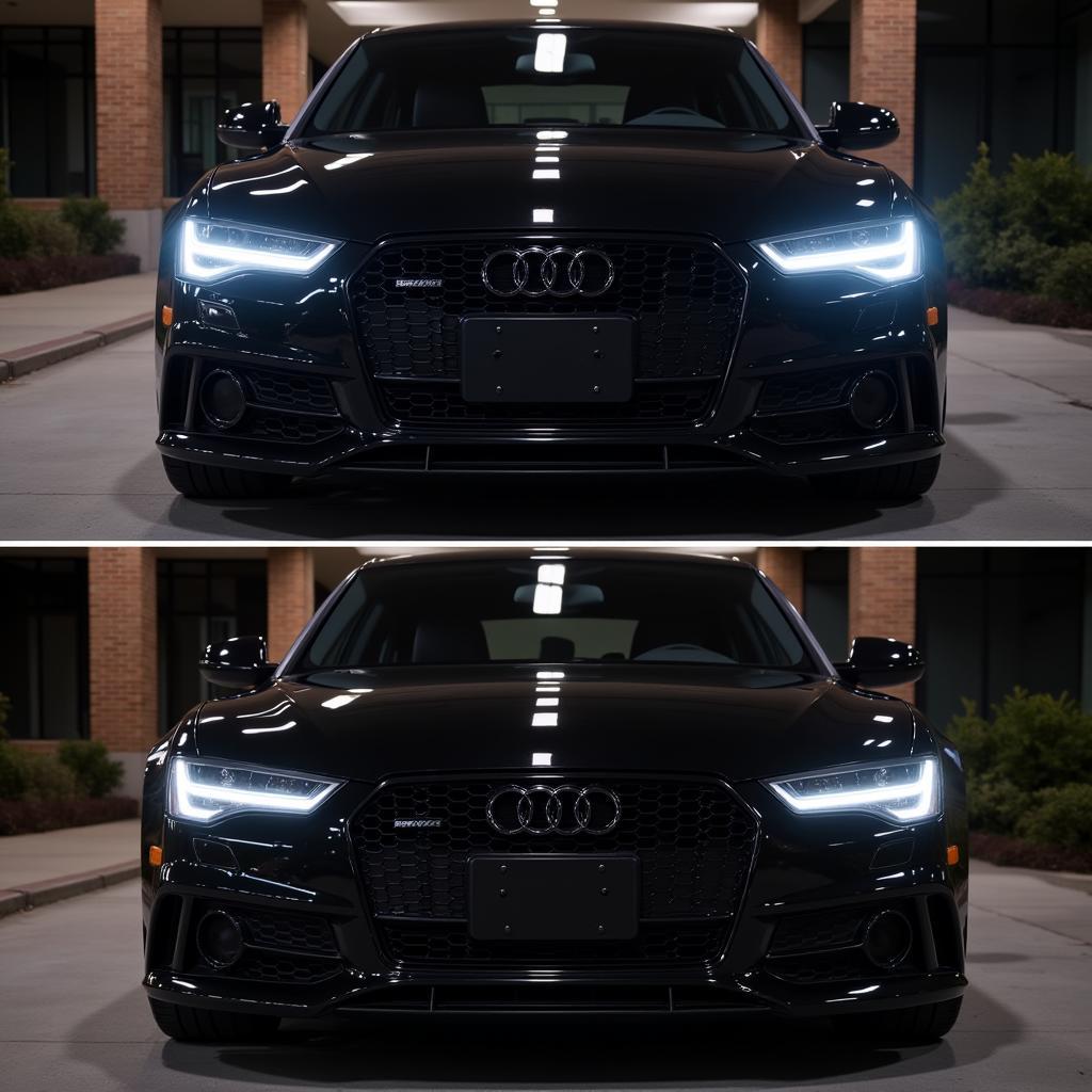 Audi DRL Style Comparison