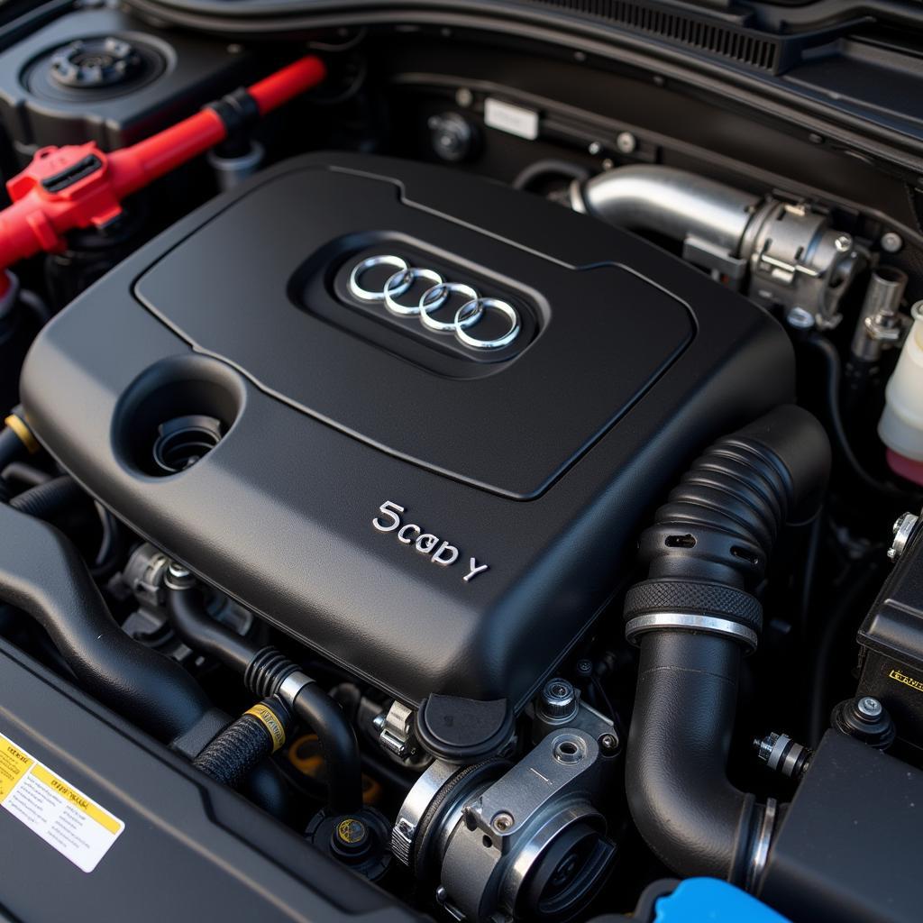 Audi Engine Bay