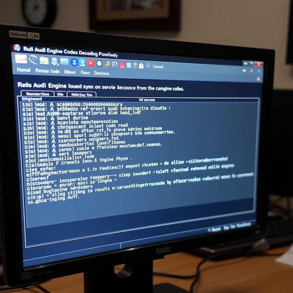Decoding Audi Engine Codes with Specialized Software