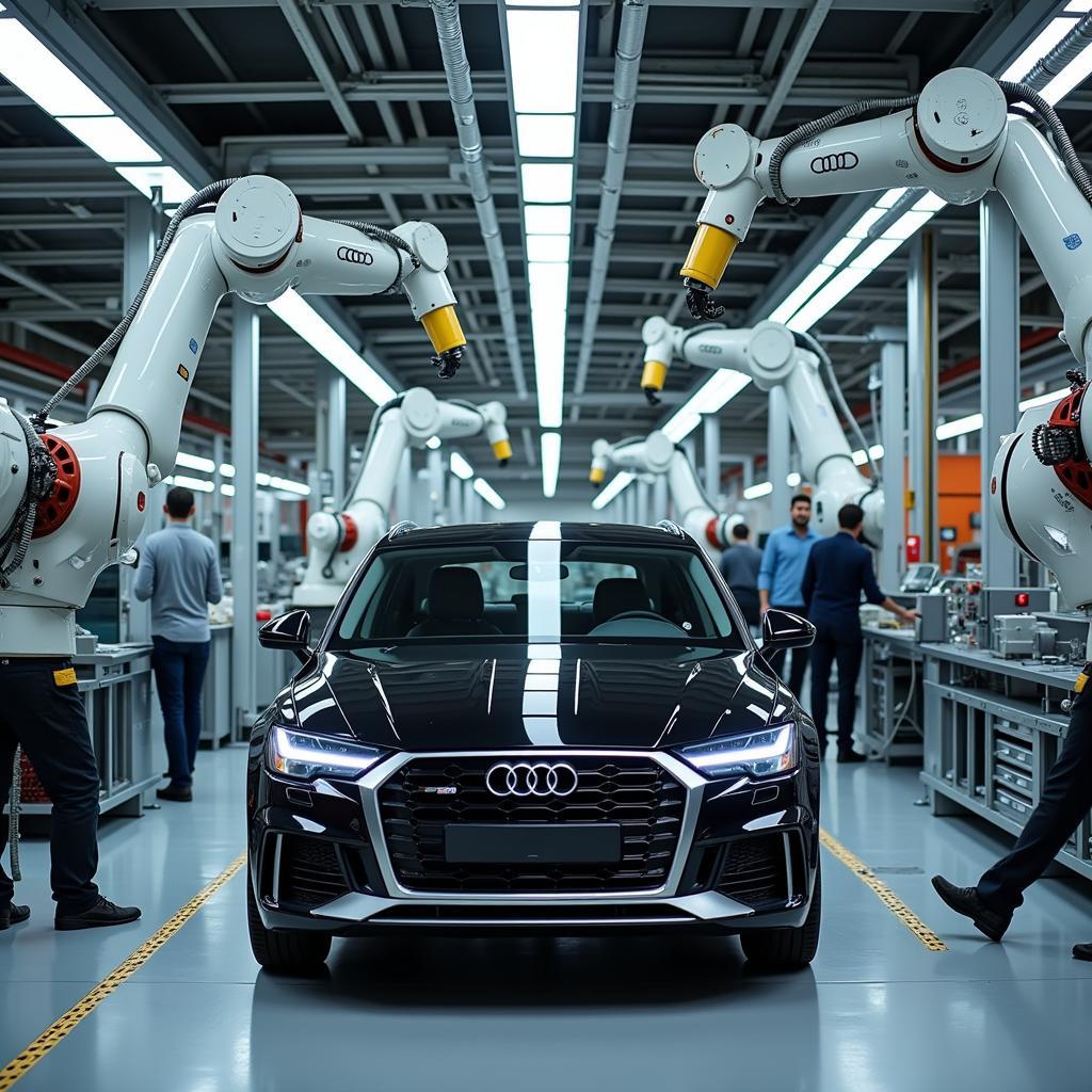 Audi Factory Production Line