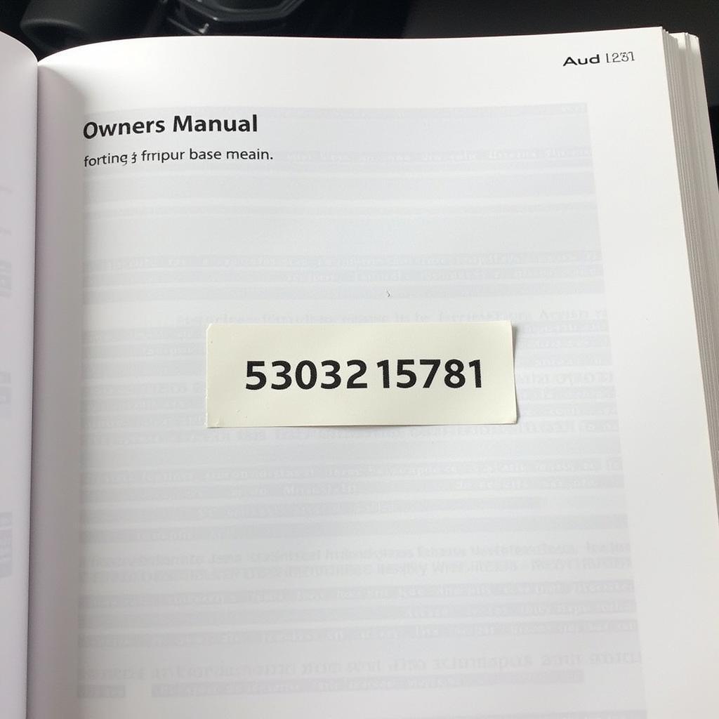 Audi Owner's Manual