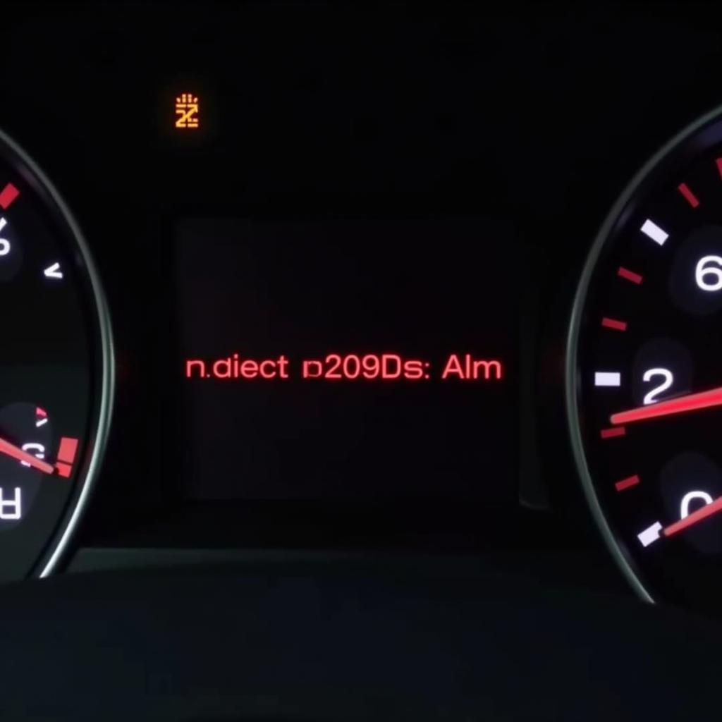 Audi P0299 Fault Code Dashboard