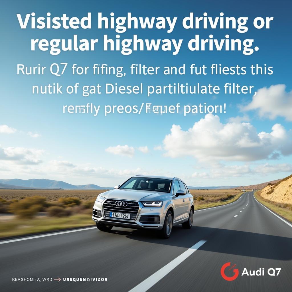 Audi Q7 Highway Driving