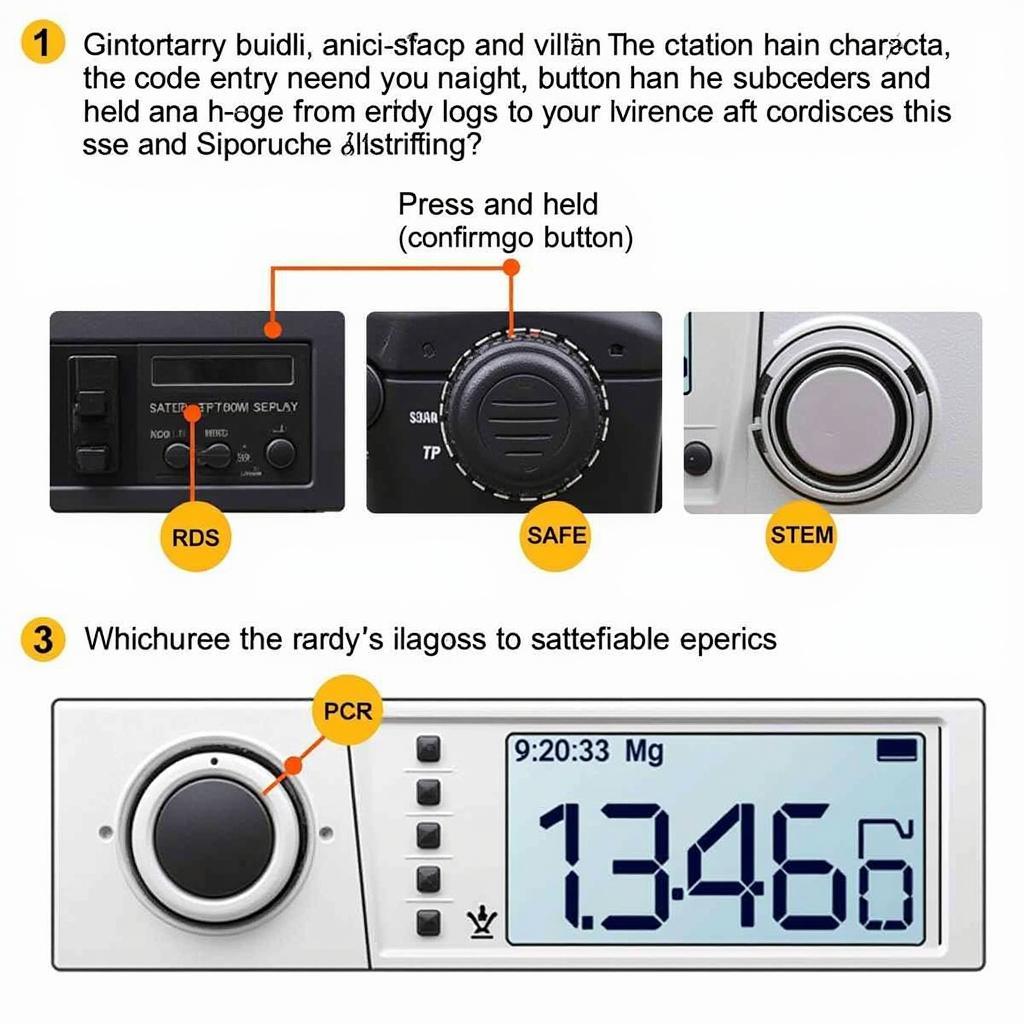 Confirming Audi Radio Code Entry