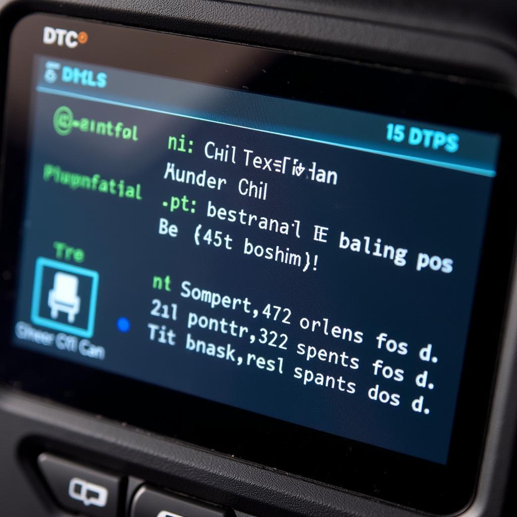 Audi TT MK1 Code Reader Displaying DTCs