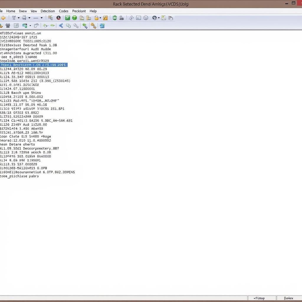 Audi VCDS Fault Codes Display