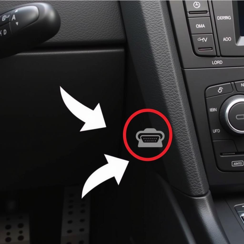 Audi VS OBD2 Port Location