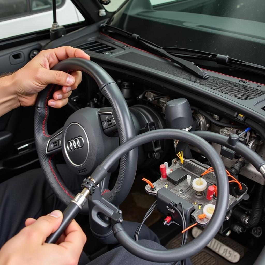 Audi Wiring Harness Inspection