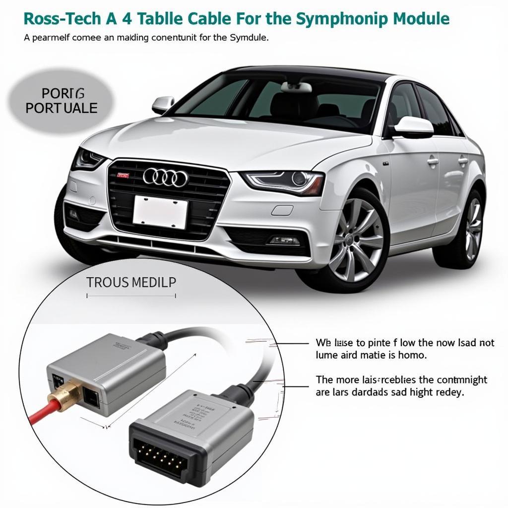 Connecting Ross-Tech Cable to B7 Audi Symphony Radio